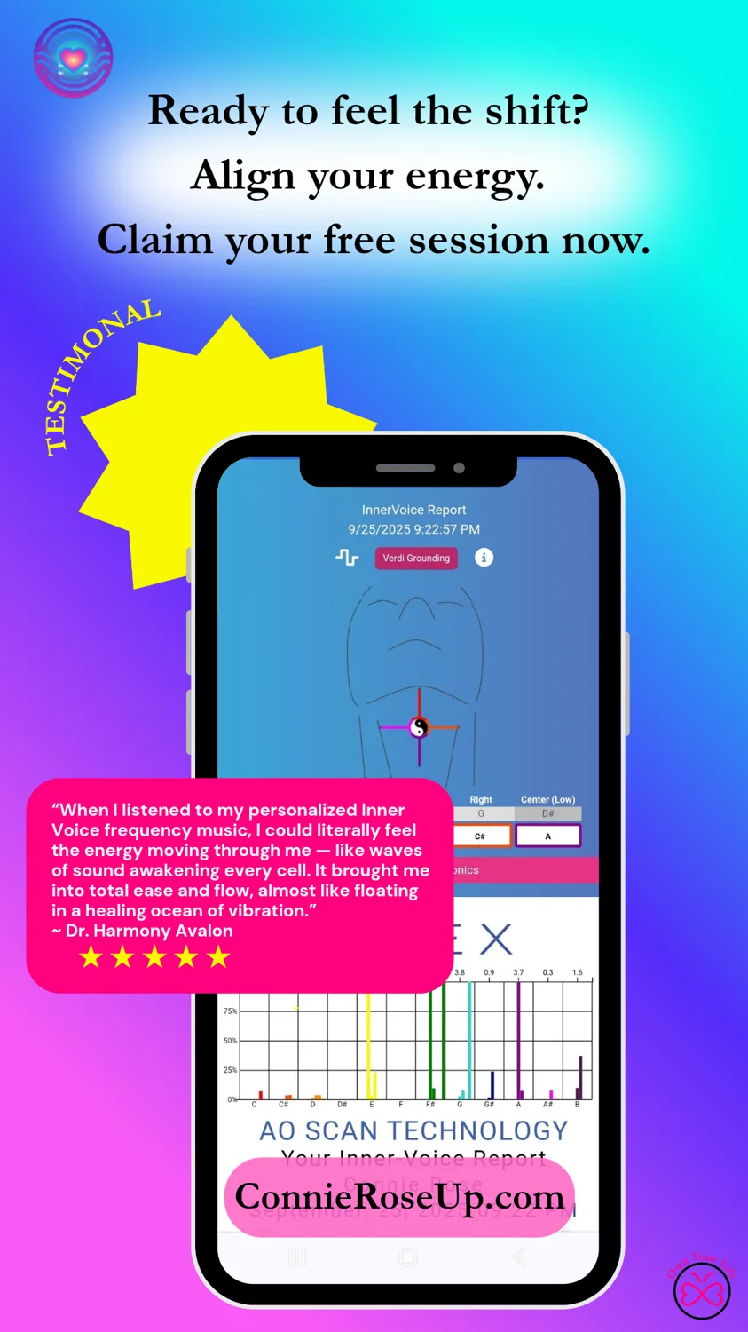 Inner Voice frequency report and testimonial